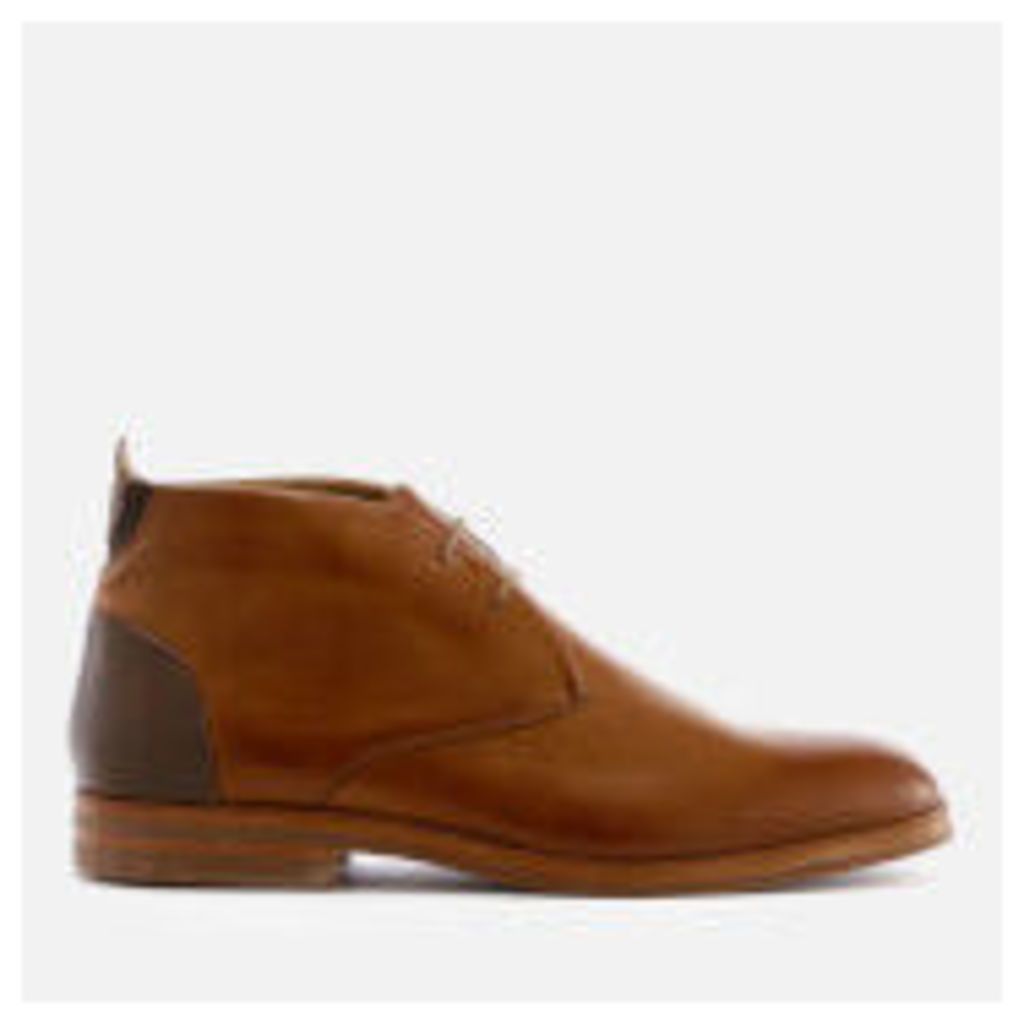Hudson London Men's Matteo Leather Desert Boots - Tan - UK 9 - Tan