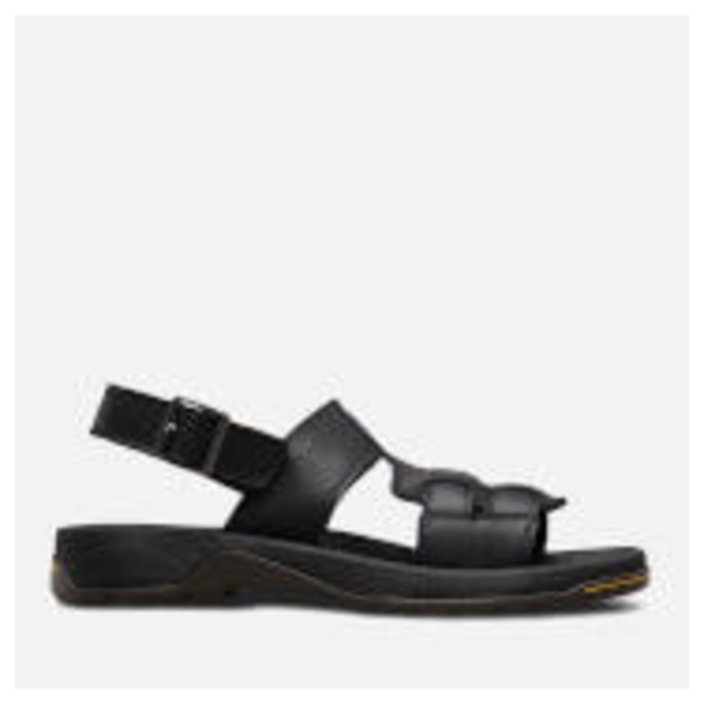 Dr. Martens Men's Wharf Piedmont Split Sandals - Black