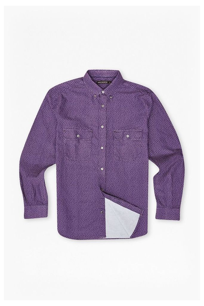 ON THE ROAD OXFORD SHIRT - Gothic Grape