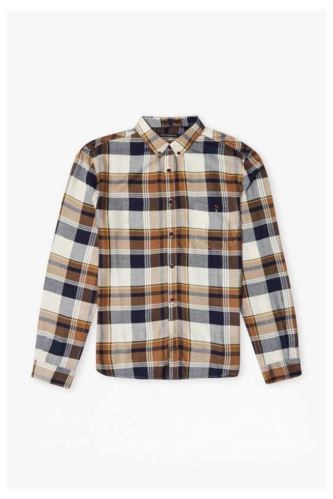 RAYON SHIRTING CHECK SHIRT - Tartan