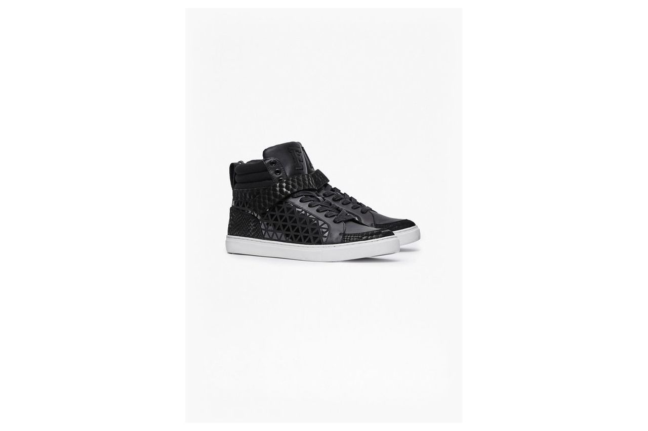 Costa High Top Trainers - black