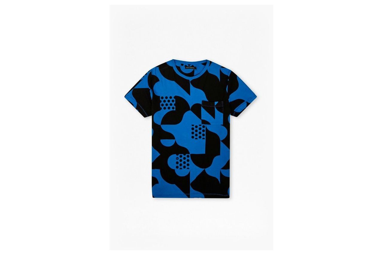 Tile Camo Jersey T-Shirt  - prince blue/marine