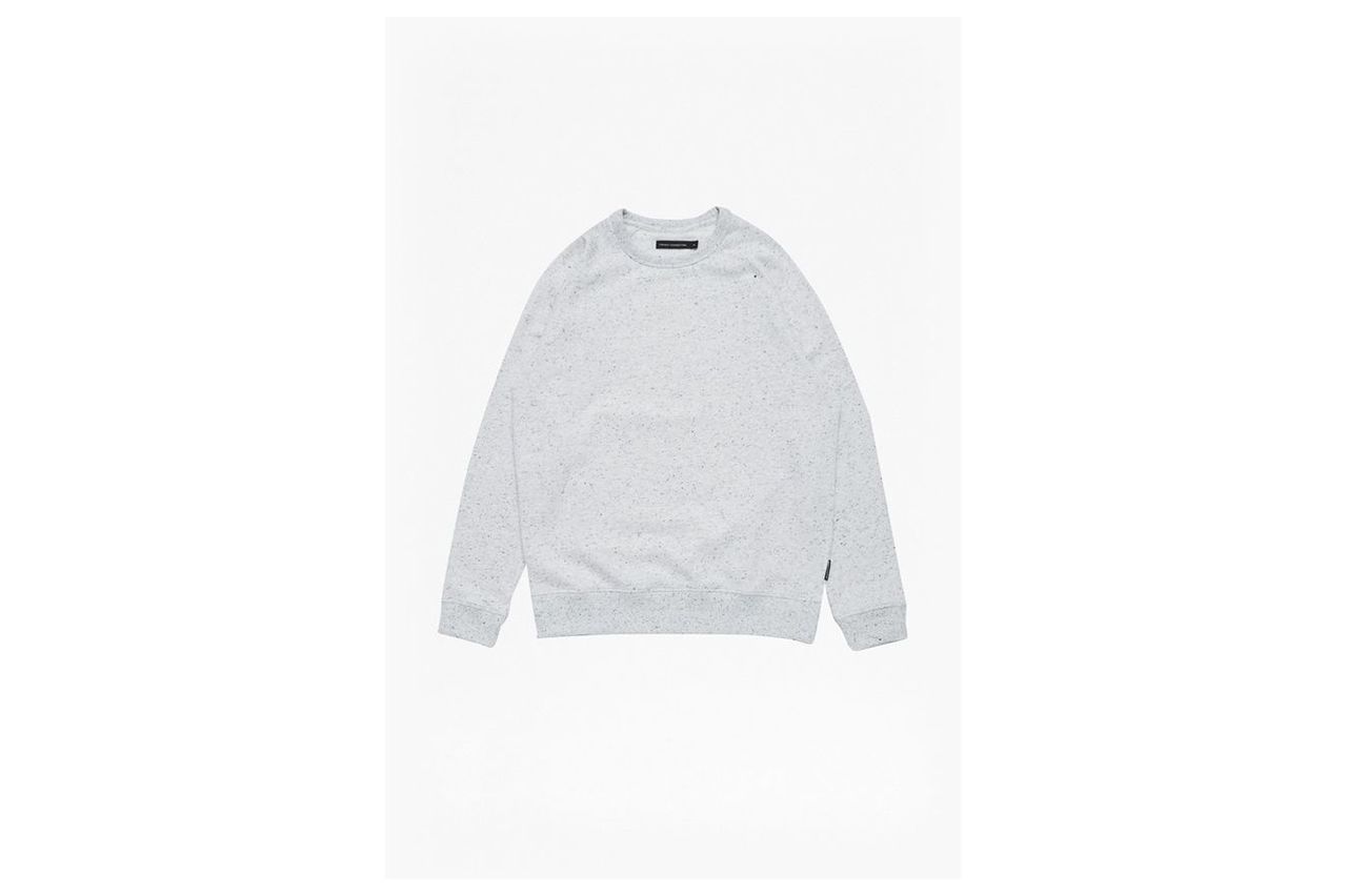 Nep Speckled Sweatshirt - grey/white nep