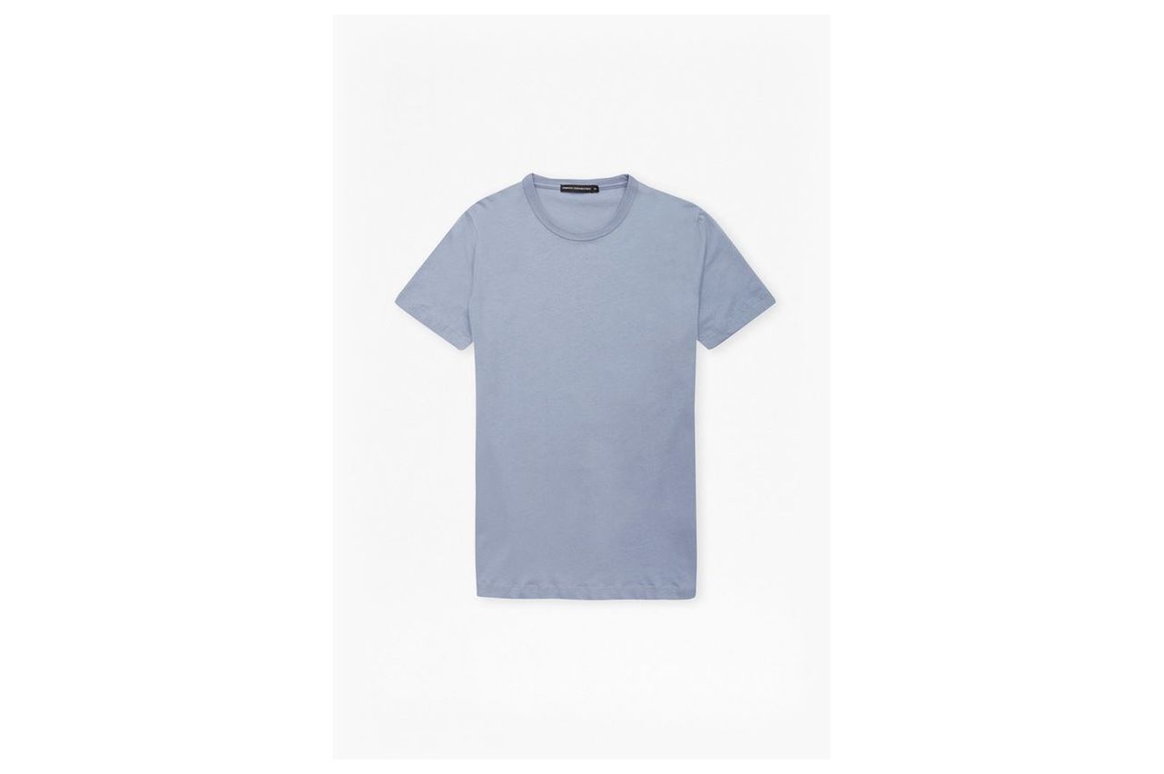 SS17 Classic Cotton T-Shirt - infinity blue