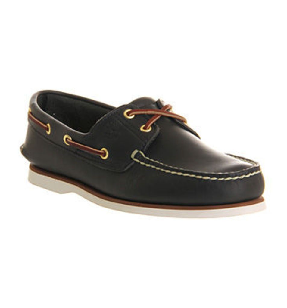 Timberland New Boat Shoe NAVY LEATHER,Blue,Brown