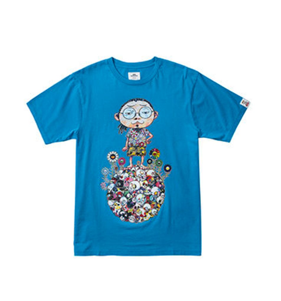 Vans Murakami Tshirt SKULL MULTI COLOUR,Blue