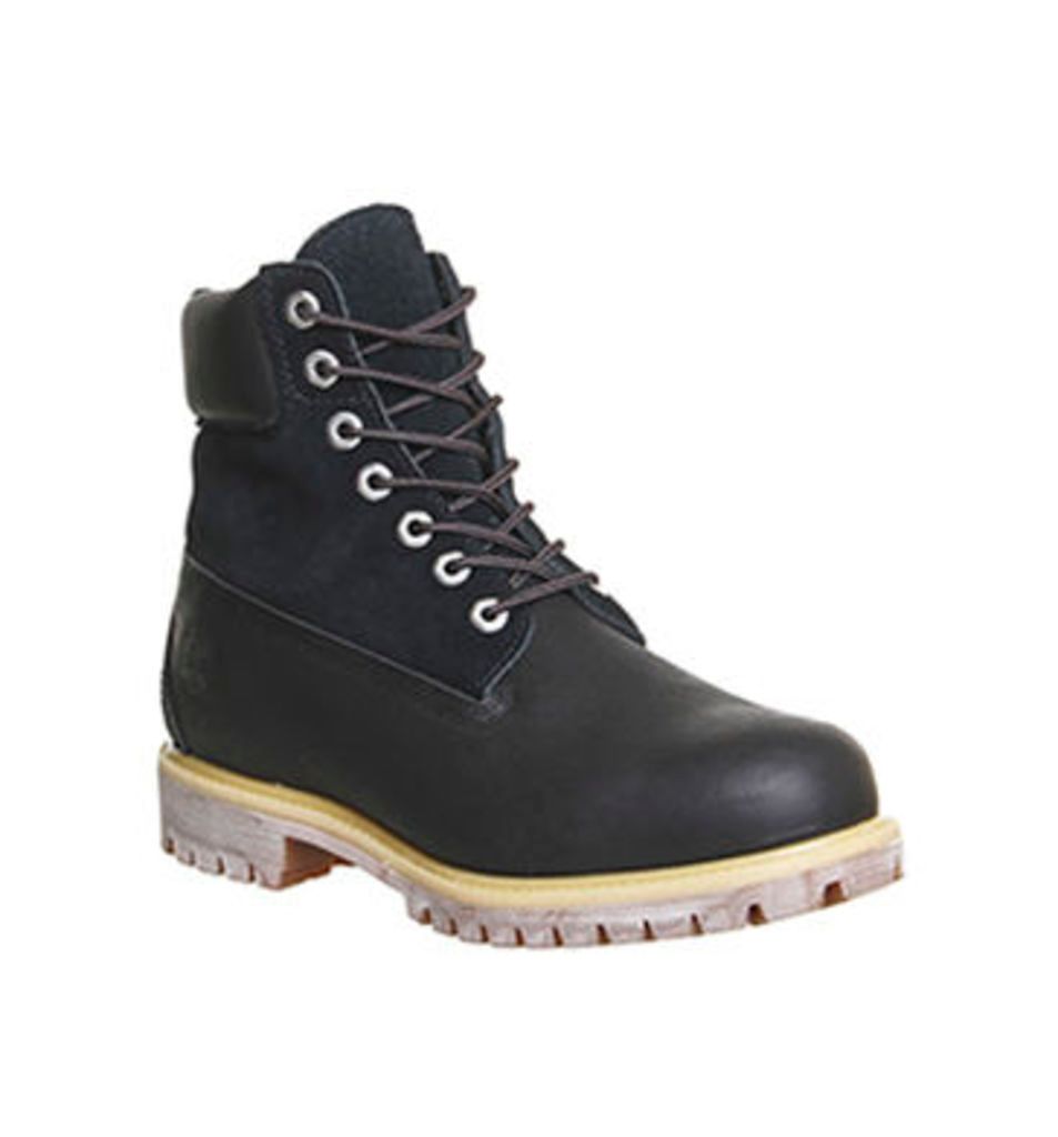 Timberland 6 In Buck Boot BLACK LEATHER SUEDE,Tan Brown,Natural,Black,Blue,Grey,Red,Green,Brown