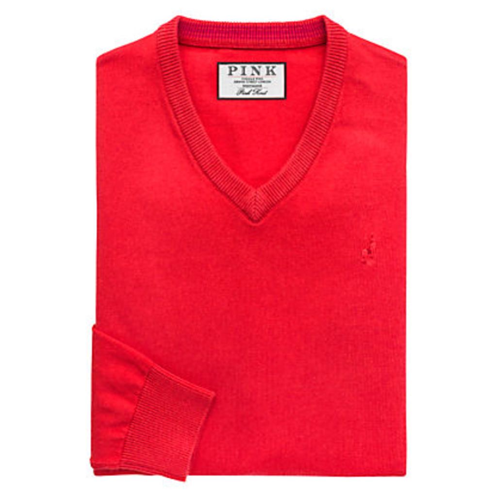 Thomas Pink Horseley V-Neck Jumper