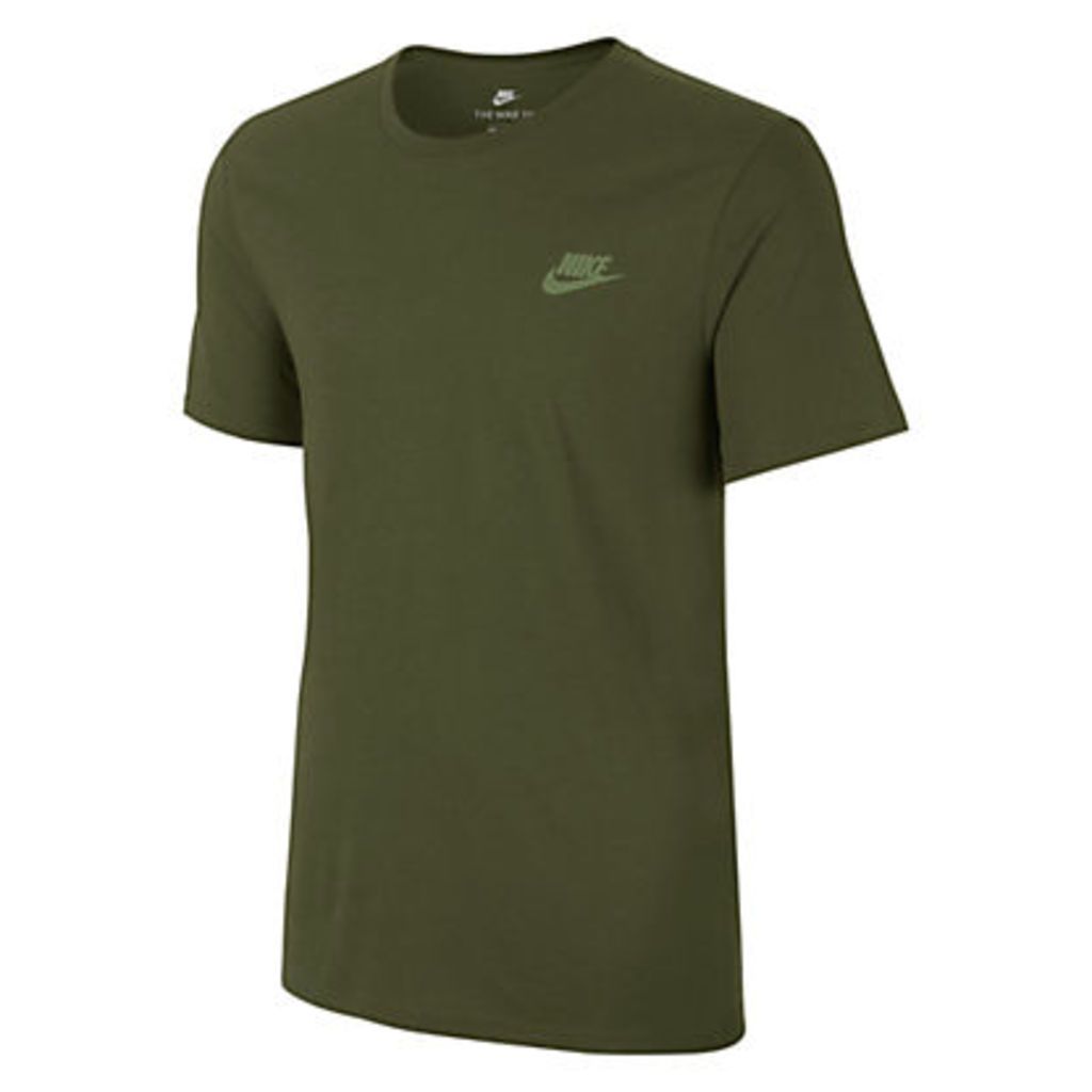 Nike Sportswear Cotton T-Shirt, Green