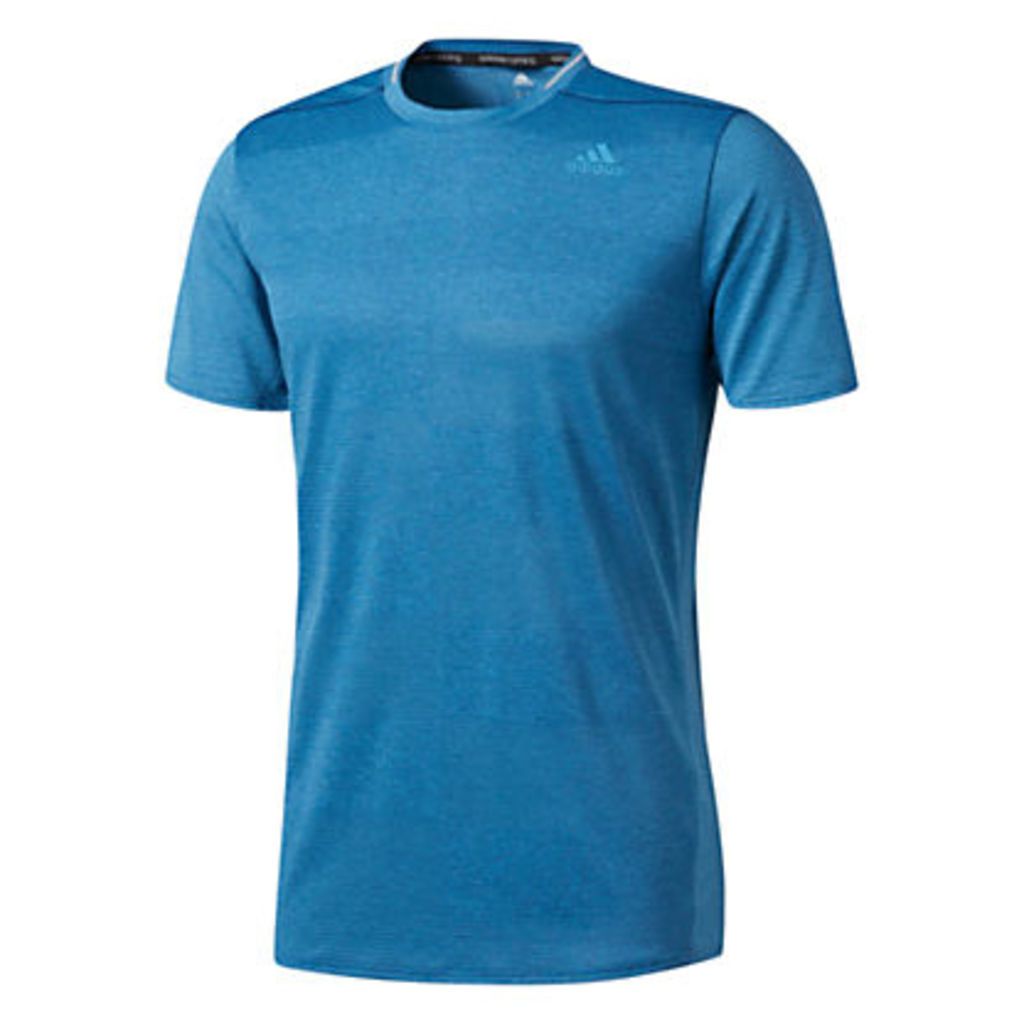 Adidas Supernova Short Sleeve Running T-Shirt, Blue