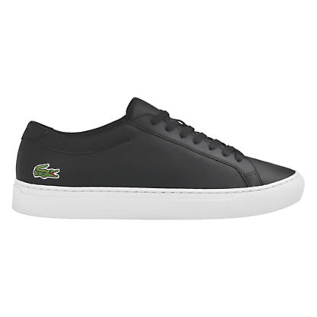 Lacoste L12.12 Leather Trainers, Black