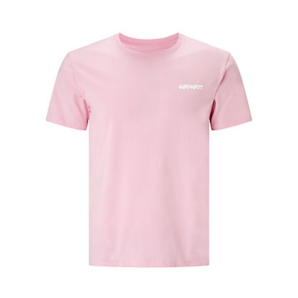 Carhartt WIP Flamingo Script T-Shirt, Vegas Pink/White