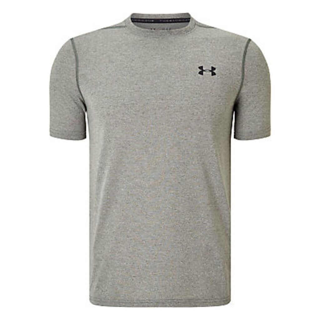 Under Armour Threadborne Fitted Short Sleeve T-Shirt, Grey