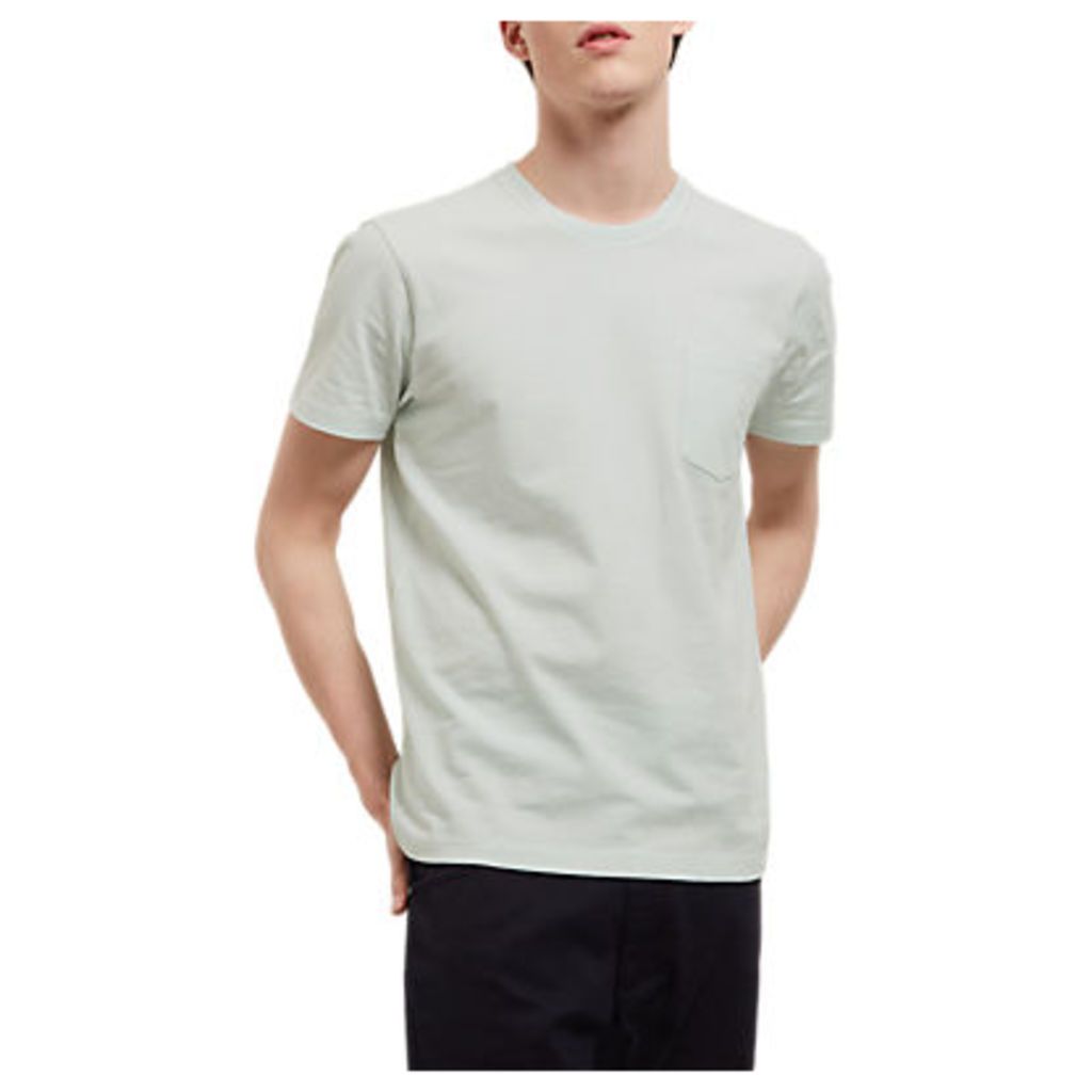 Jaeger Cotton Crew Neck T-Shirt, Mint