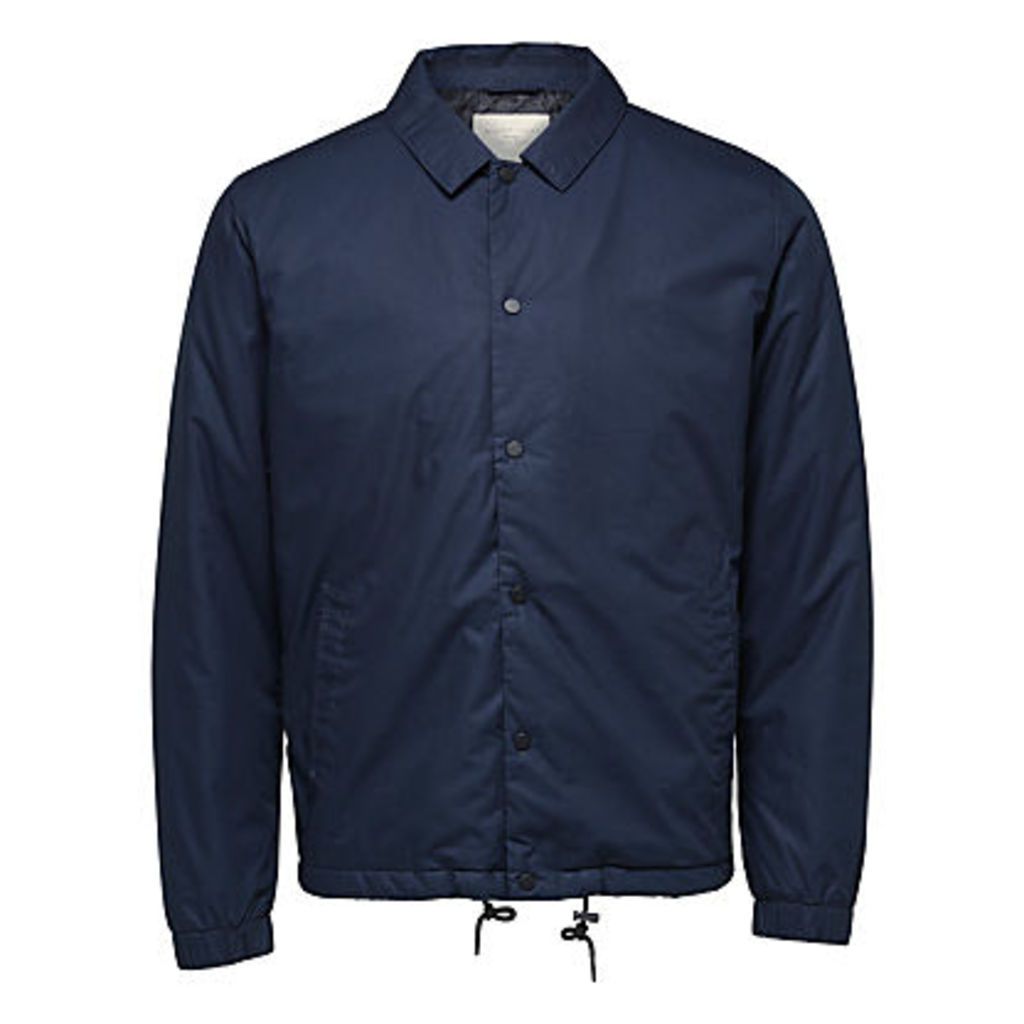 Selected Homme Coach Padded Jacket, Dark Sapphire