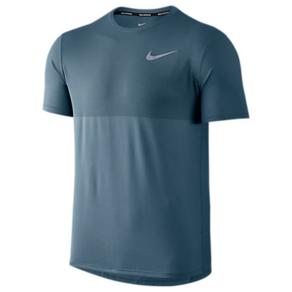 Nike Zonal Cooling Relay Running Top, Armoury Blue