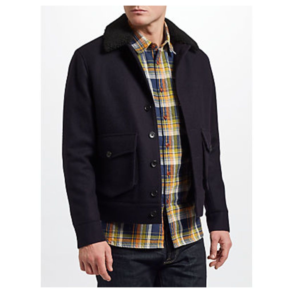 JOHN LEWIS & Co. Wool Lumber Jacket, Navy