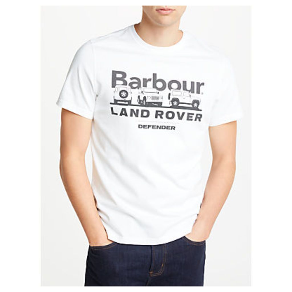 Barbour Land Rover Defender Lingmell Graphic T-Shirt, White