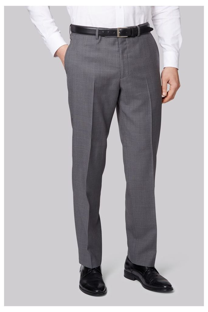 Ermenegildo Zegna Cloth Regular Fit Light Grey Trousers