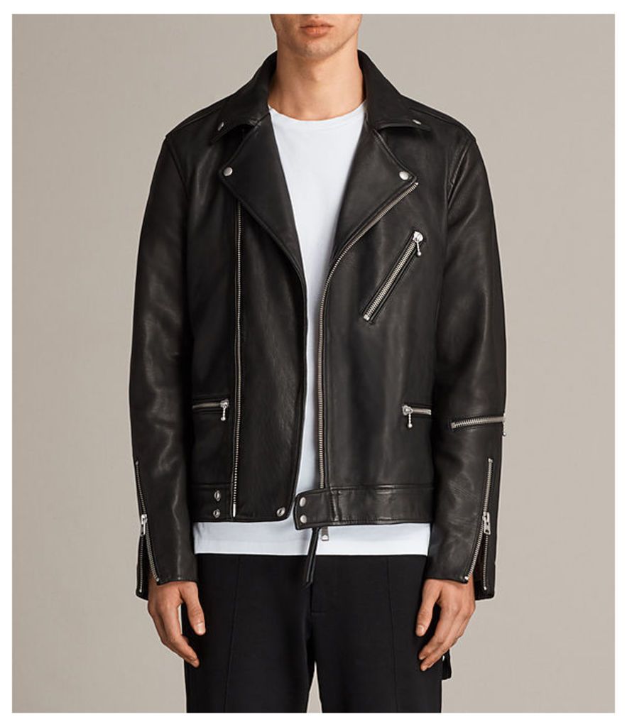 Ryo Leather Biker Jacket