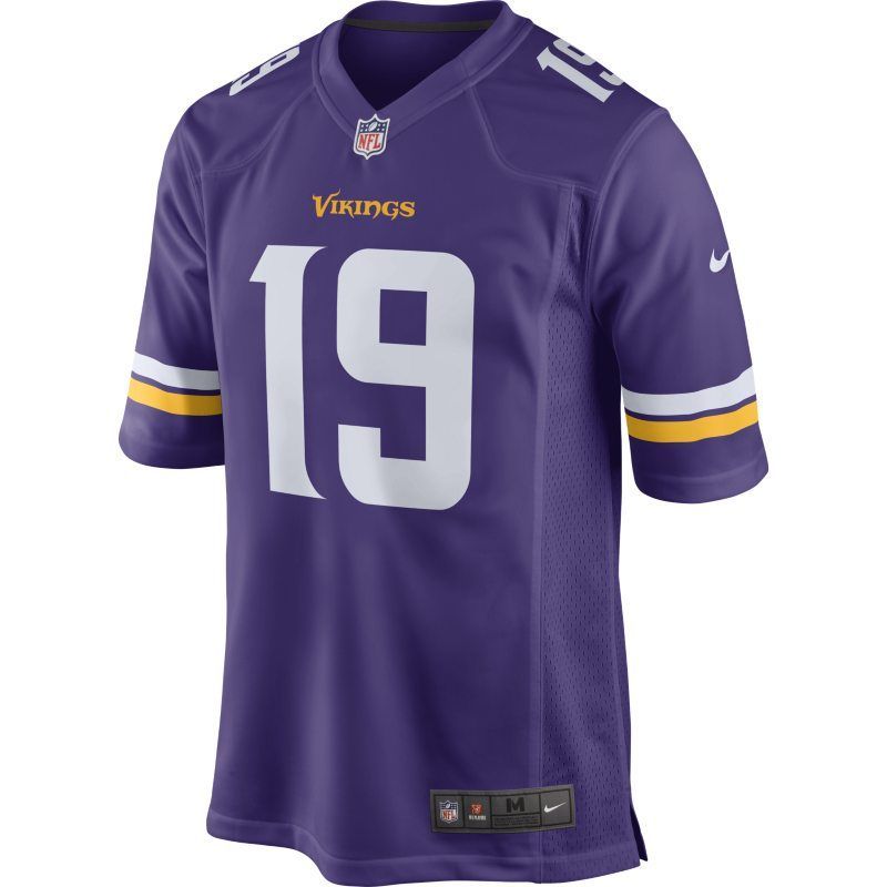 NFL Minnesota Vikings (Adam Thielen) Men's Game American Football Jersey - Purple