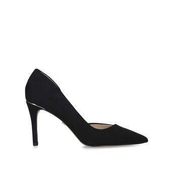 Womens Kg Kurt Geiger Alyssablack Stiletto Heel Court Shoes, 5 UK