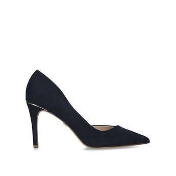 Womens Kg Kurt Geiger Alyssanavy Stiletto Heel Court Shoes, 5 UK