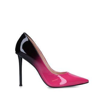 Womens Carvela Sharp Ombrepink Patent Ombre Stiletto Courts, 4 UK, Fushia