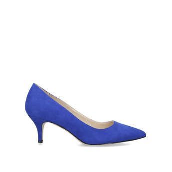 Womens Nine West Flagship 55Blue Mid Heel Court Shoes, 5.5 UK