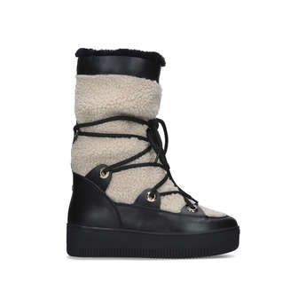 Womens Carvela Tekkyblack Snow Boots, 3 UK