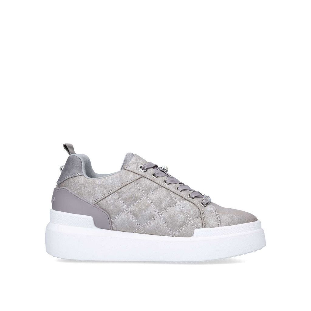 Women's Trainers Pewter Katya Quilt