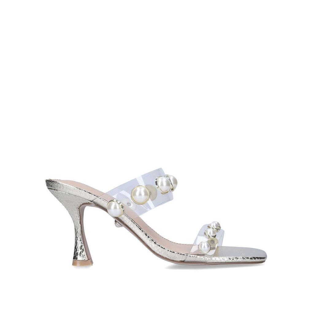 Women's Sandals Gold Pearl