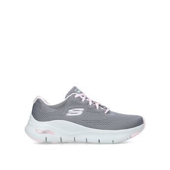 Womens Skechers Arch Fit Big Appeal, 3 UK, Grey Light