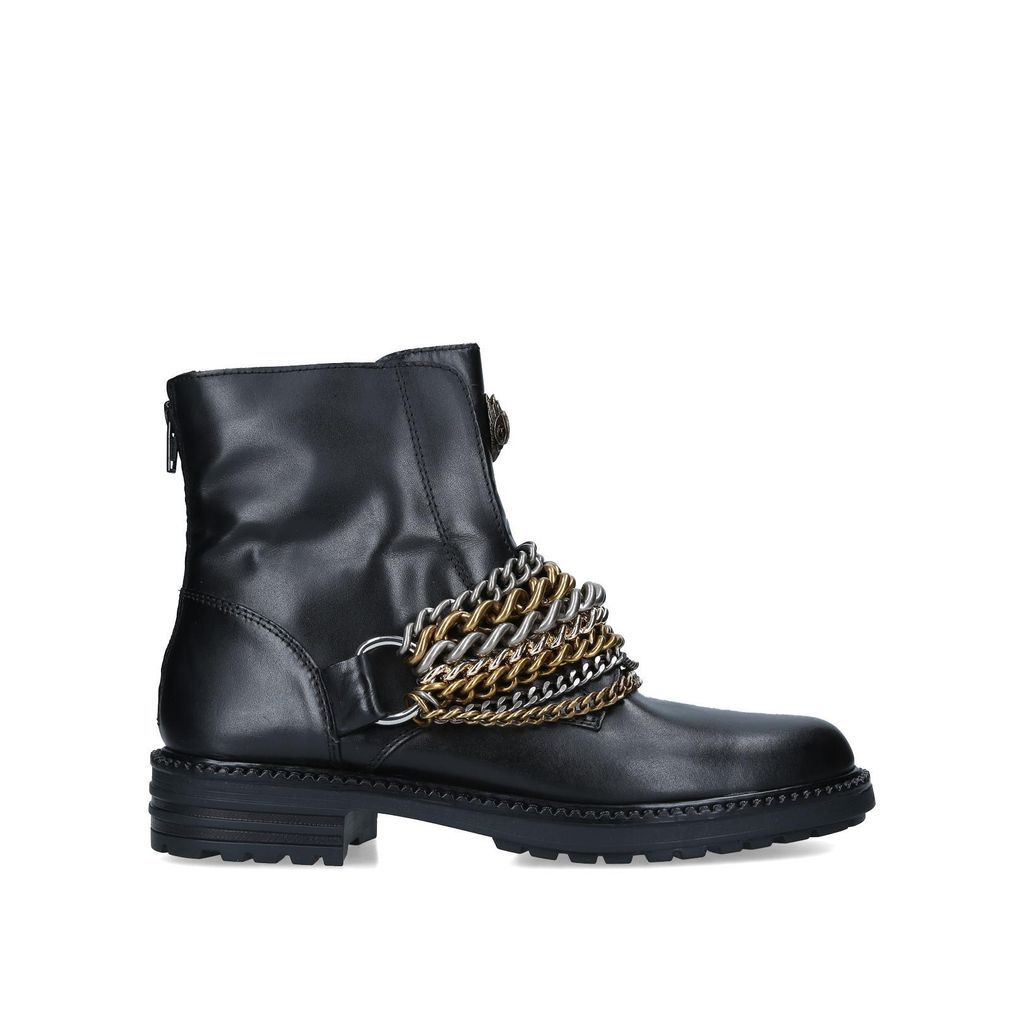 Women's Ankle Boots Embellished Chain Stefan