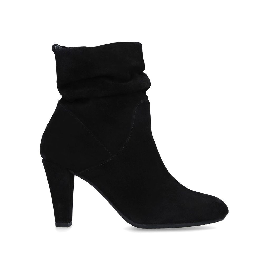Women's Ankle Boots Black Suede Rita