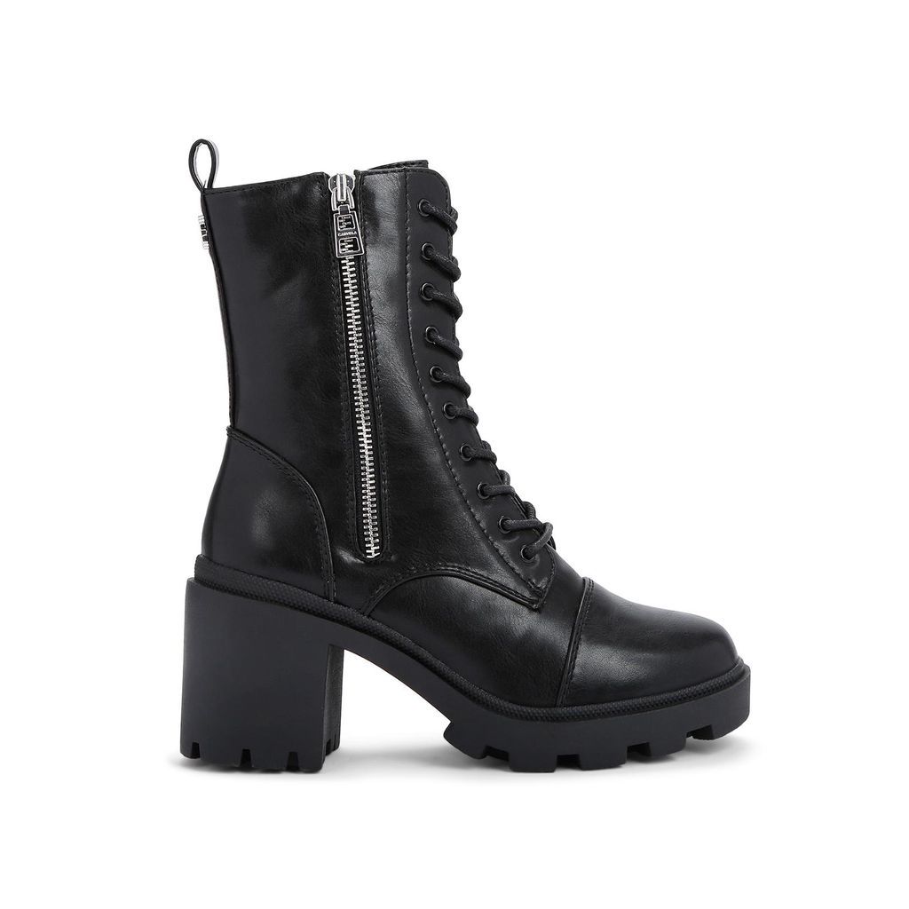 Women's Ankle Boot Black Synthetic Siren