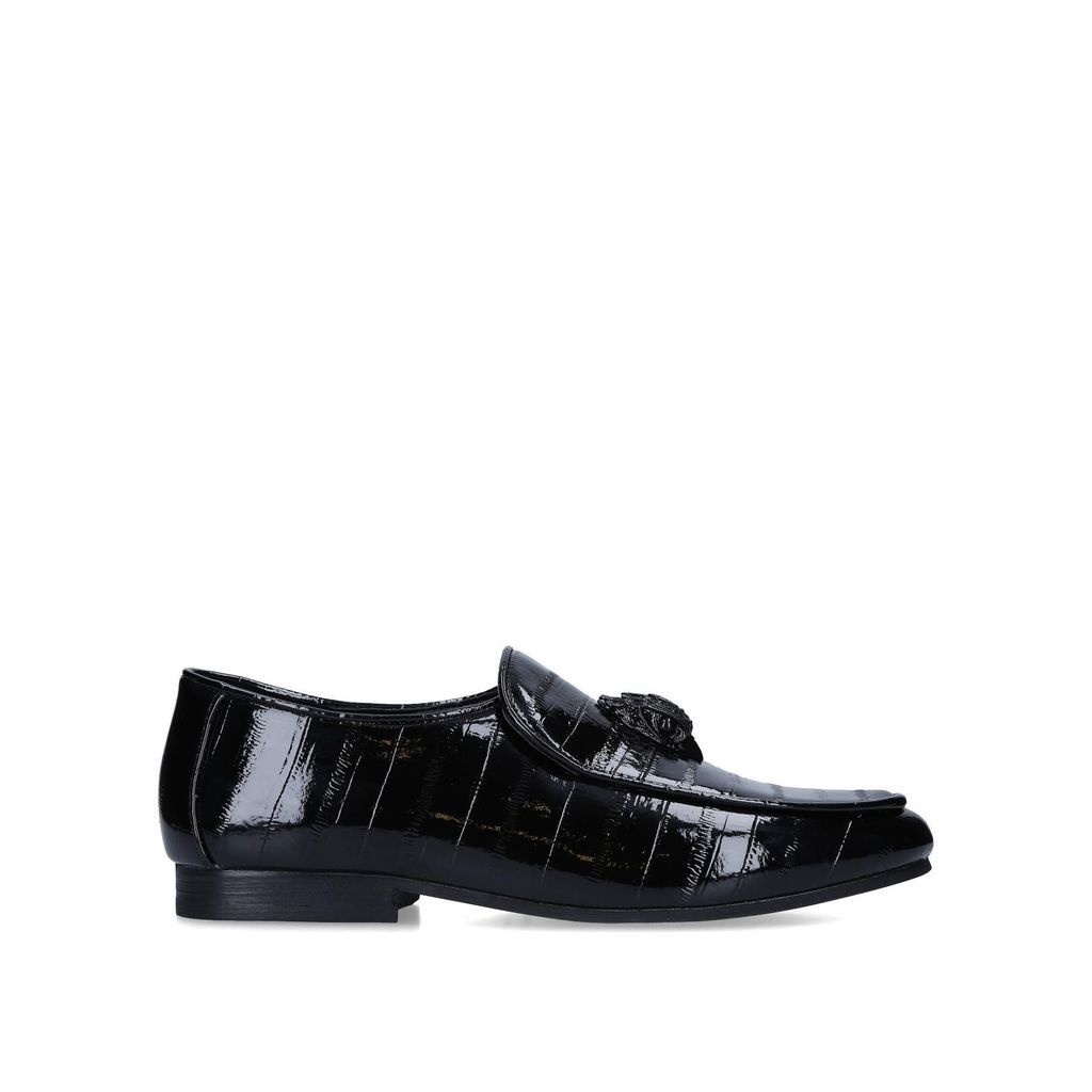 Women's Loafers Black Patent Eel Holly Eagle