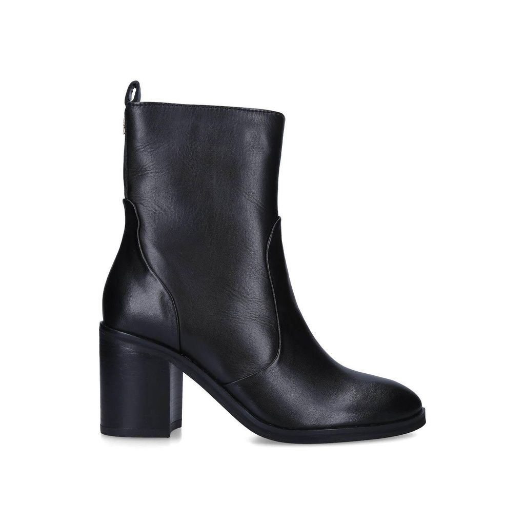 Women's Ankle Boot Leather Heel Sloane Ankle