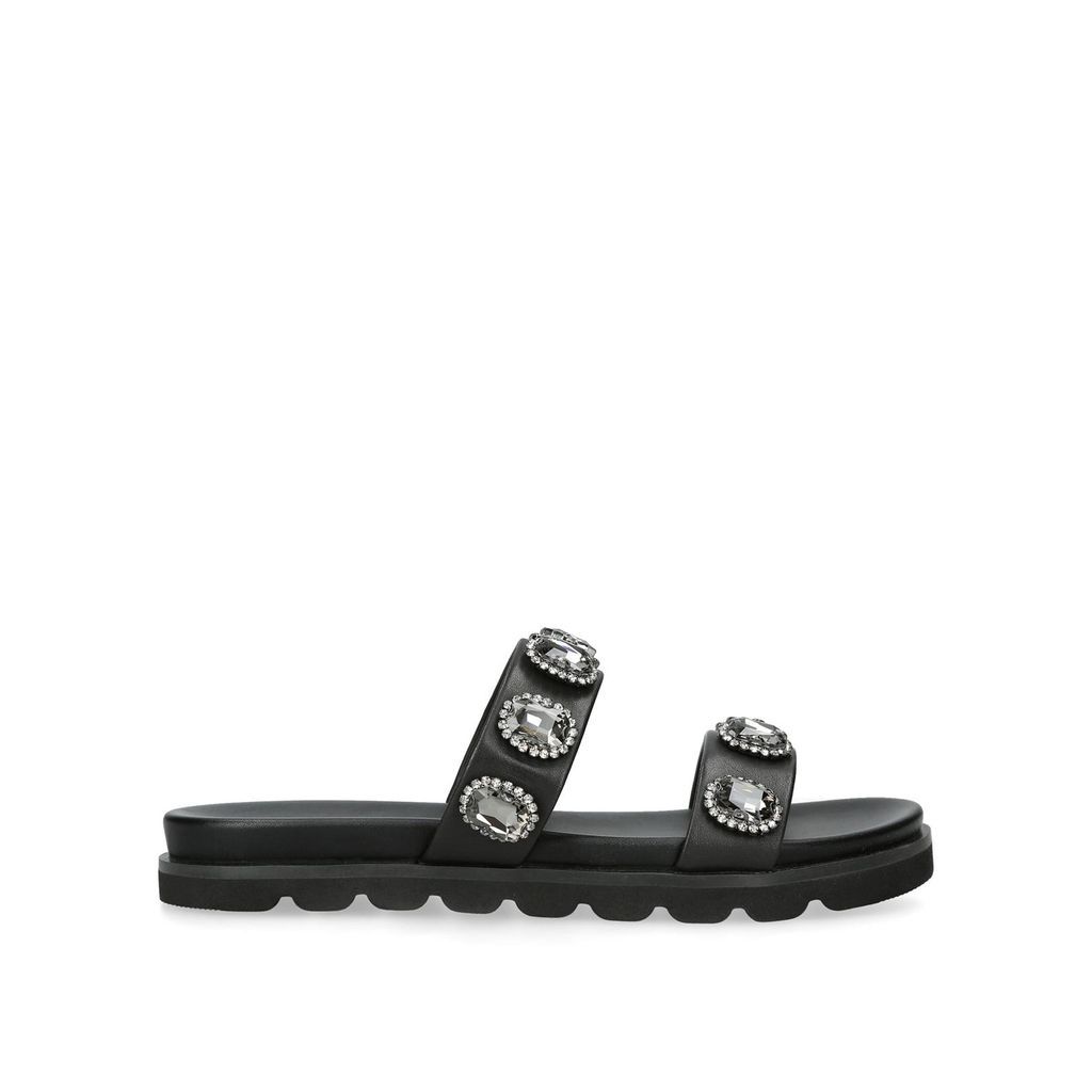 Women's Sandals Black Leather Octavia
