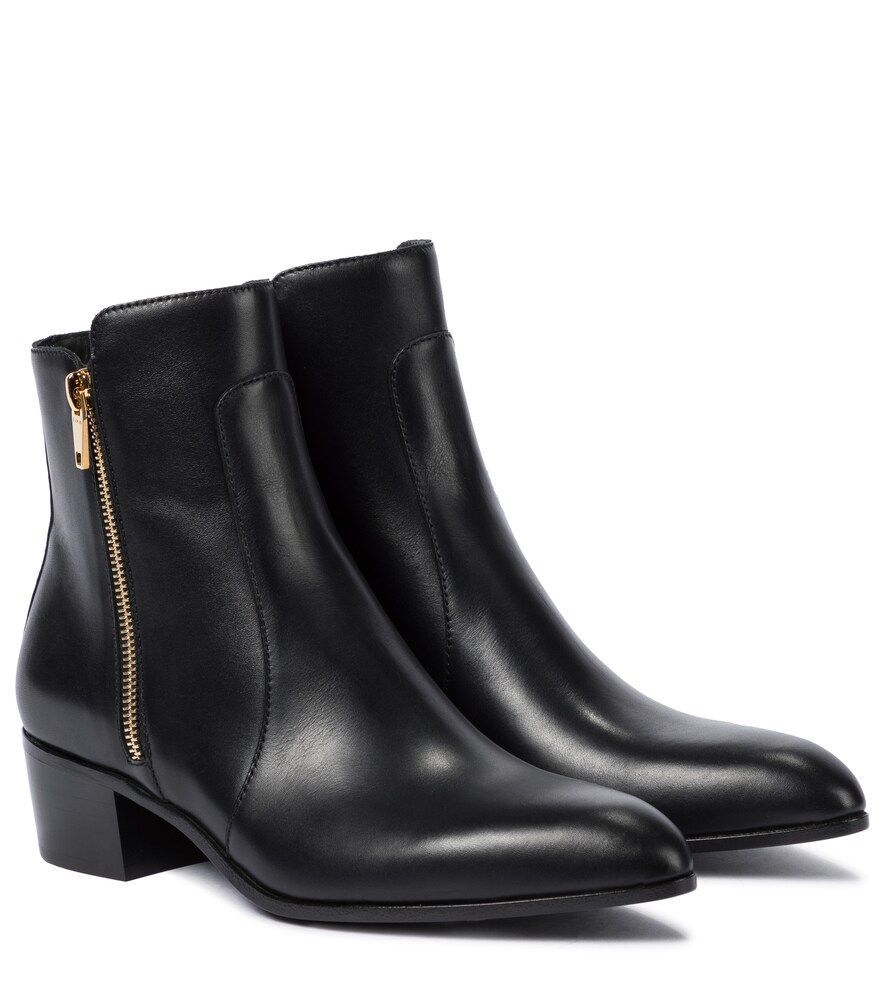 Roxie leather ankle boots