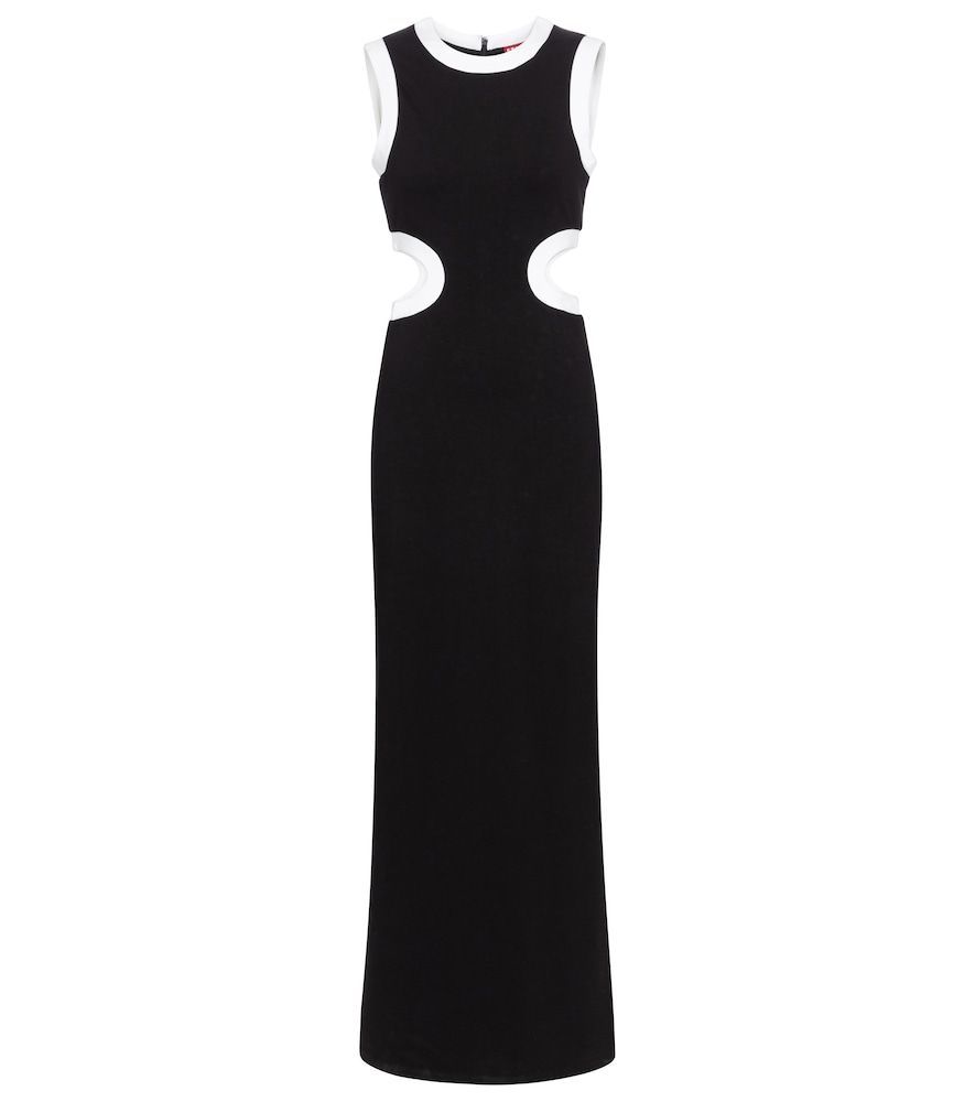 Dolce cutout jersey maxi dress