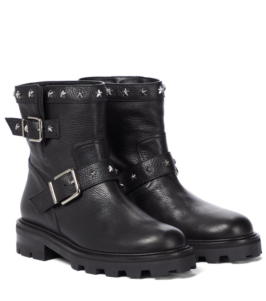 Youth II studded leather ankle boots