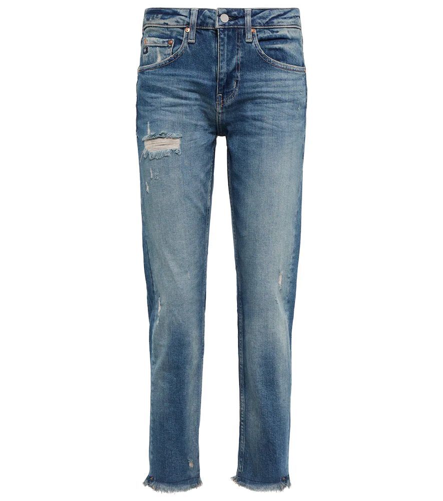 Ex Boyfriend mid-rise cropped jeans