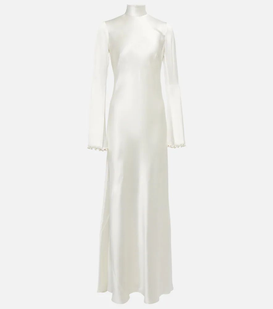 Bridal Praiano silk gown