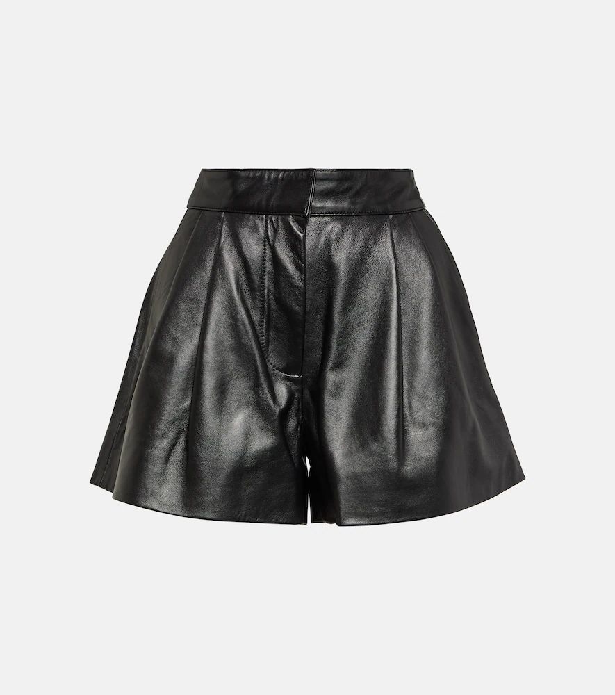 Selle leather shorts