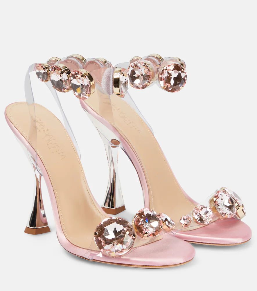 Diamond Clash embellished sandals