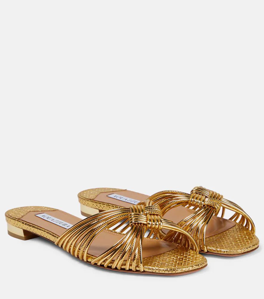 Club leather sandals