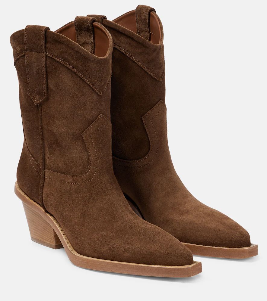 Dakota suede ankle boots