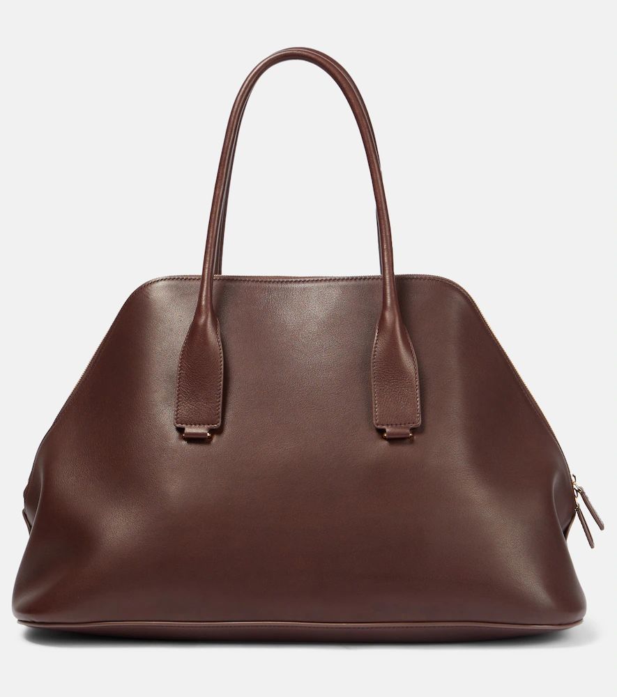 Devon leather tote bag