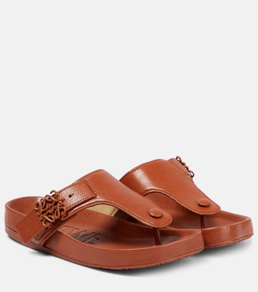 Ease leather thong sandals